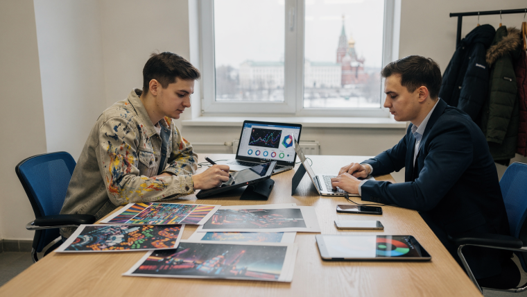 Кейсы внедрения AI и финтеха в работе художников и дизайнеров из России